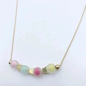 Mickey Colorful beaded necklace |Girl jewelry | Dainty Necklace